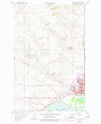 WILLISTON WEST, ND HISTORICAL MAP GEOPDF