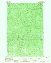 OAK BLUFF, MI HISTORICAL MAP GEOPDF 7.5X