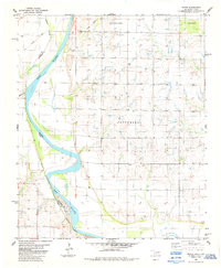 IRVING, OK-TX HISTORICAL MAP GEOPDF 7.5X