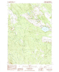 SCHOODIC LAKE, ME HISTORICAL MAP GEOPDF