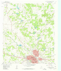 WEATHERFORD NORTH, TX HISTORICAL MAP GEO