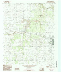 QUANAH WEST, TX HISTORICAL MAP GEOPDF 7.