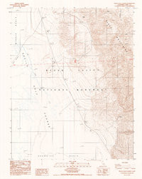 DEVILS GOLF COURSE, CA HISTORICAL MAP GE