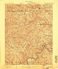 BLACKSVILLE, WV-PA HISTORICAL MAP GEOPDF