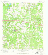 WINONA, TX HISTORICAL MAP GEOPDF 7.5X7.5