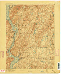 WEST POINT, NY HISTORICAL MAP GEOPDF 15X