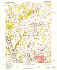 PENNINGTON, NJ-PA HISTORICAL MAP GEOPDF