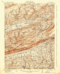 WIND GAP, PA HISTORICAL MAP GEOPDF 15X15