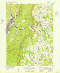 WAYMART, PA HISTORICAL MAP GEOPDF 7.5X7.