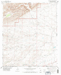 GRAPEVINE DRAW, NM-TX HISTORICAL MAP GEO