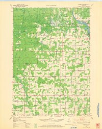 HAMBURG, WI HISTORICAL MAP GEOPDF 15X15