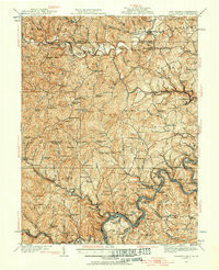 BLACKSVILLE, WV-PA HISTORICAL MAP GEOPDF