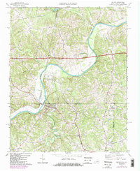 MILTON, NC-VA HISTORICAL MAP GEOPDF 7.5X