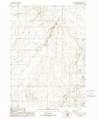 JUMP CREEK CANYON, ID HISTORICAL MAP GEO