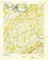 LOUDON, TN HISTORICAL MAP GEOPDF 7.5X7.5