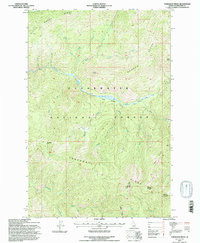 TOBOGGAN RIDGE, ID HISTORICAL MAP GEOPDF