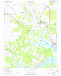 PANTEGO, NC HISTORICAL MAP GEOPDF 7.5X7.