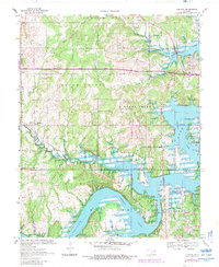 TERLTON, OK HISTORICAL MAP GEOPDF 7.5X7.