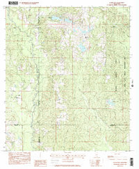 SILVER RUN, MS HISTORICAL MAP GEOPDF 7.5