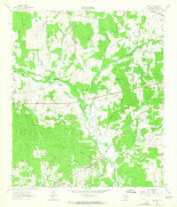 GALILEE, TX HISTORICAL MAP GEOPDF 7.5X7.