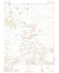MITTEN BUTTES, AZ-UT HISTORICAL MAP GEOP