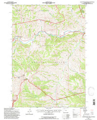 CLAYTON MOUNTAIN, WY HISTORICAL MAP GEOP