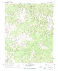 NELAGONEY, OK HISTORICAL MAP GEOPDF 7.5X