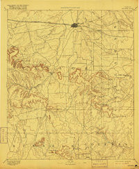 ABILENE, TX HISTORICAL MAP GEOPDF 30X30