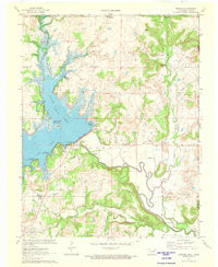 BOWRING, OK-KS HISTORICAL MAP GEOPDF 7.5