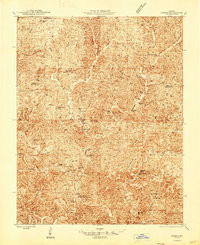 ROUND SPRING, MO HISTORICAL MAP GEOPDF 1