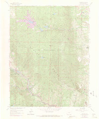 CASCADE, CO HISTORICAL MAP GEOPDF 7.5X7.