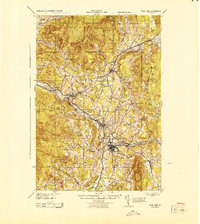 HYDE PARK, VT HISTORICAL MAP GEOPDF 15X1
