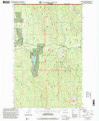 MOUNT HENRY, MT HISTORICAL MAP GEOPDF 7.