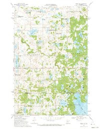 OGEMA NE, MN HISTORICAL MAP GEOPDF 7.5X7