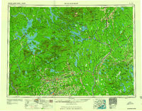 MILLINOCKET, ME HISTORICAL MAP GEOPDF 1X