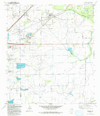 HAMSHIRE, TX HISTORICAL MAP GEOPDF 7.5X7