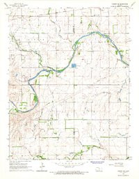 CHENEY SE, KS HISTORICAL MAP GEOPDF 7.5X