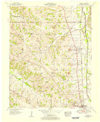 HICKORY, KY HISTORICAL MAP GEOPDF 7.5X7.