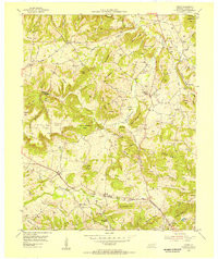 CRIDER, KY HISTORICAL MAP GEOPDF 7.5X7.5