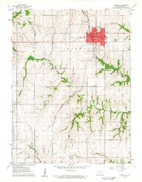 HIAWATHA, KS HISTORICAL MAP GEOPDF 7.5X7