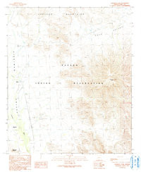 CIMARRON PEAK, AZ HISTORICAL MAP GEOPDF