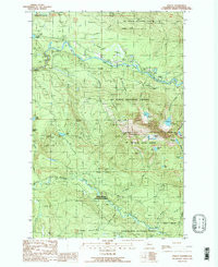 VERLOT, WA HISTORICAL MAP GEOPDF 7.5X7.5