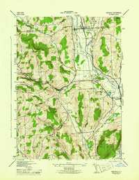 EARLVILLE, NY HISTORICAL MAP GEOPDF 7.5X