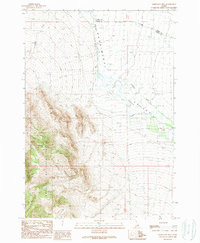 MAHOGANY HILL, ID HISTORICAL MAP GEOPDF
