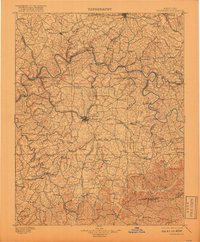 RICHMOND, KY HISTORICAL MAP GEOPDF 30X30