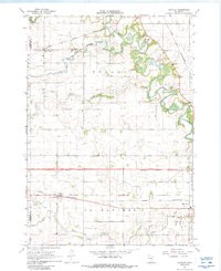 HUNTLEY, MN HISTORICAL MAP GEOPDF 7.5X7.