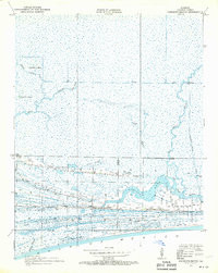 JOHNSON BAYOU, LA HISTORICAL MAP GEOPDF