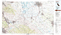 STOCKTON, CA HISTORICAL MAP GEOPDF 30X60