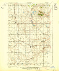 OBERON, ND HISTORICAL MAP GEOPDF 15X15 G