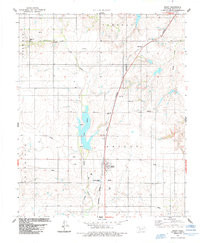 ROCKY, OK HISTORICAL MAP GEOPDF 7.5X7.5